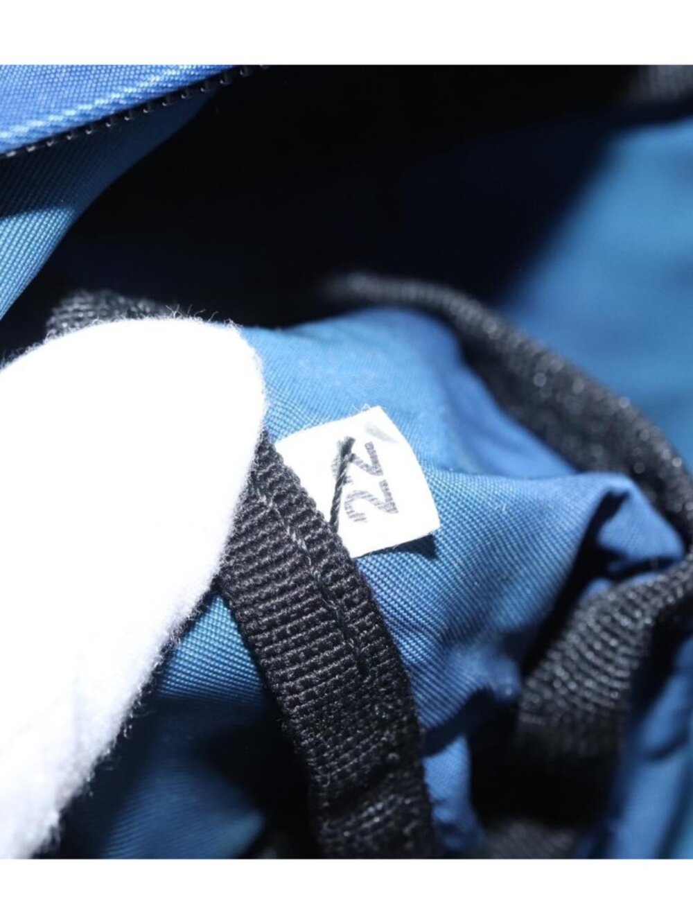 PRADA Backpack Nylon Blue Silver - Picture 10 of 16